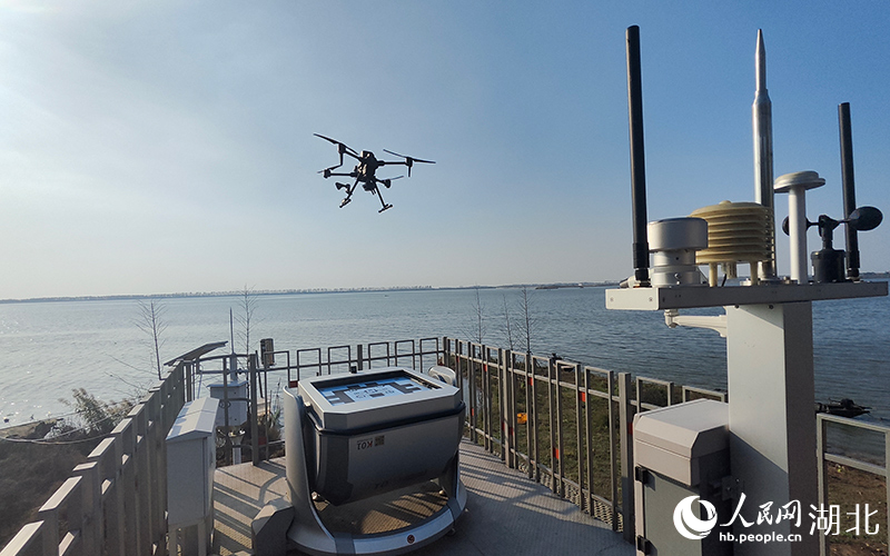 “飛眼”巡湖 智慧護(hù)水
